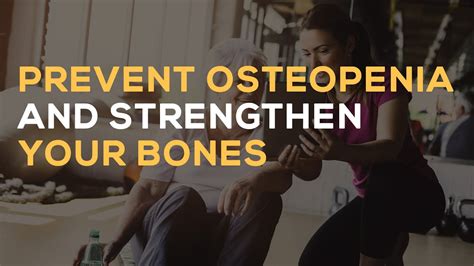 Prevent Osteopenia And Strengthen Your Bones Visit Osteostrong The