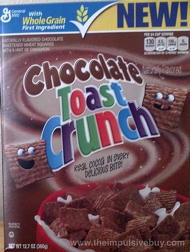 Chocolate Toast Crunch Cereal Is A Thing Consumerist