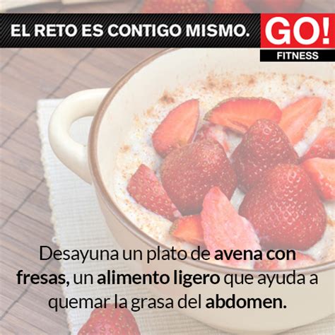 Avena Con Fresas Es Un Alimento Ligero Que Te Ayudará A La Quema De