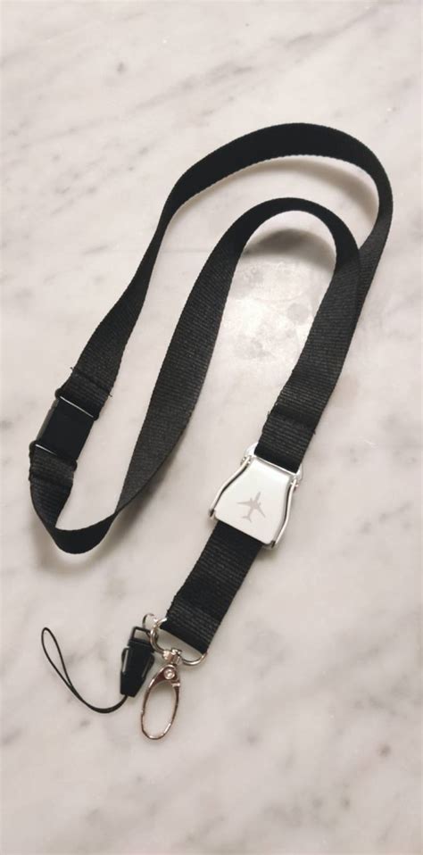 Airplane Seatbelt Buckle Lanyard For Pilots Flight Etsy