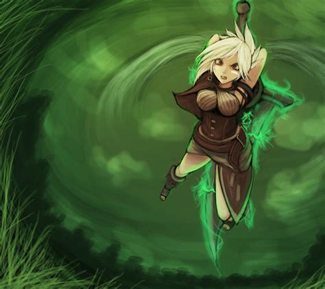 Riven League Of Legends By Luminaura On DeviantArt