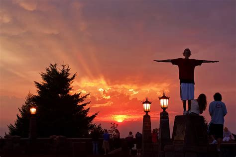 Enjoying A Sunset Photograph By Wes And Dotty Weber Fine Art America