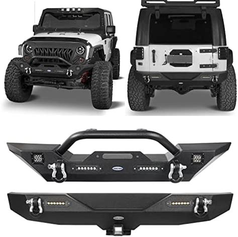 Amazon YZONA Off Road Front And Rear Bumper Compatible With 2007