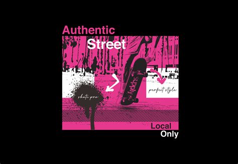 Authentic Street Skate Simple Vintage Fa Graphic by amiens.naz853