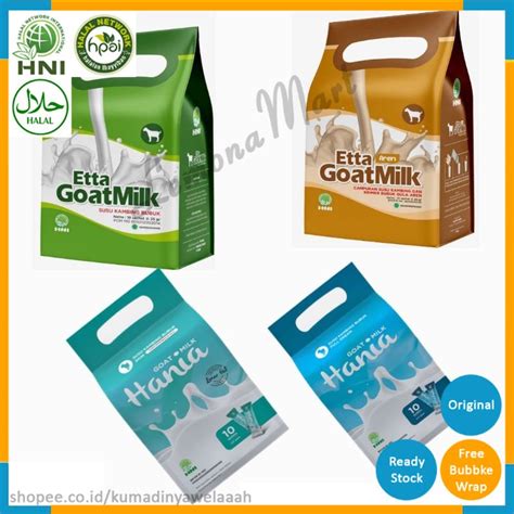 Jual ETTA GOAT MILK SUSU KAMBING HNI HPAI HK0 Lemonamart Shopee Indonesia