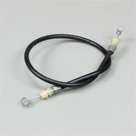 A Black Leather Cord With Two White Wires