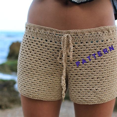 Sexy Crochet Shorts Etsy