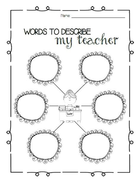 Teacher Appreciation Week Printables Classroom Doodles Worksheets