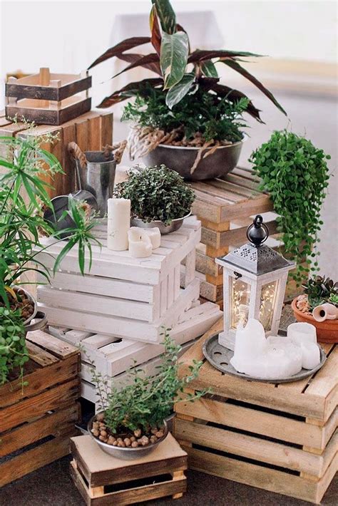 36 Rustic Wooden Crates Wedding Ideas Wedding Forward Wooden Crates