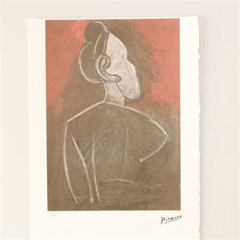 Pablo Picasso Signed Lithograph Charitystars