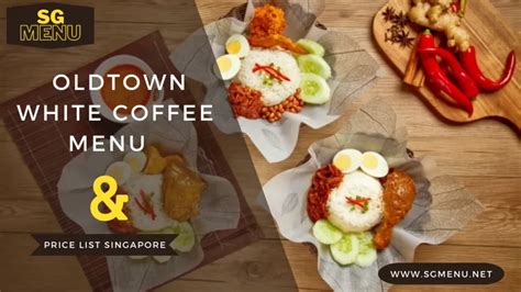 Oldtown White Coffee Menu Price List Singapore Updated