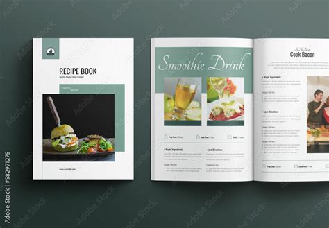 Recipe Book Creator Template Stock Template | Adobe Stock