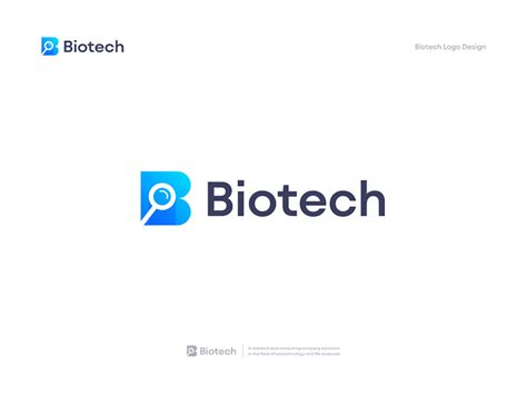 Biotech logo design by Md Rakib || Logo Design on Dribbble