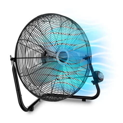 Buy Lasko High Velocity Floor Fan With Wall Option 3 Powerful Speeds