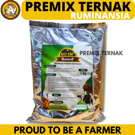 Jual Bio Em Plus Kg Probiotik Serbuk Peternakan Untuk Sapi Kambng