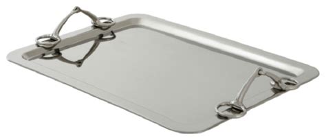 Silver Tray Eichholtz Buccaneer L Contemporary Serving Trays