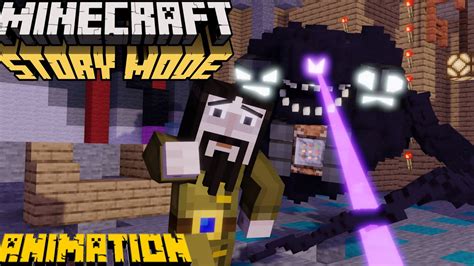 The Wither Storm Eats Ivor Minecraft Story Mode Wither Storm