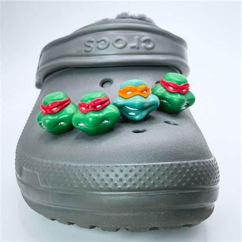 Teenage Mutant Ninja Turtles Retro Iconic Croc Shoe Jibbitz Crocs Charm