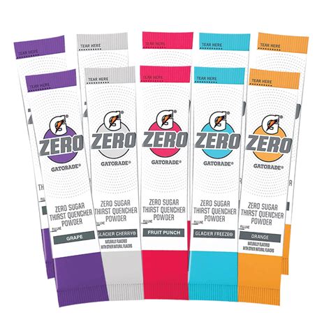 Gatorade G Zero Bulk Thirst Quencher Powder Sticks, Pack of 600