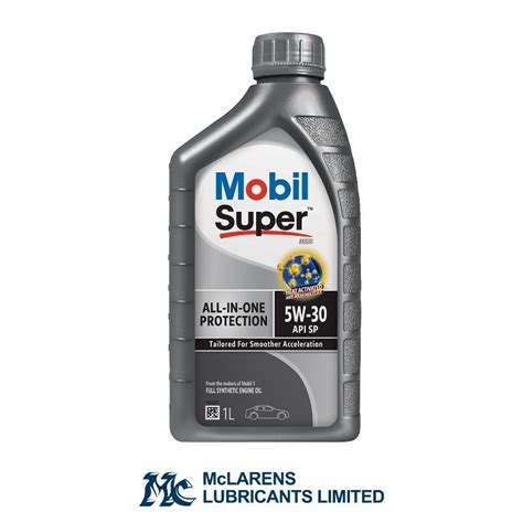 Mobil Super All In One Protection 5W 30 McLarens Lubricants Limited