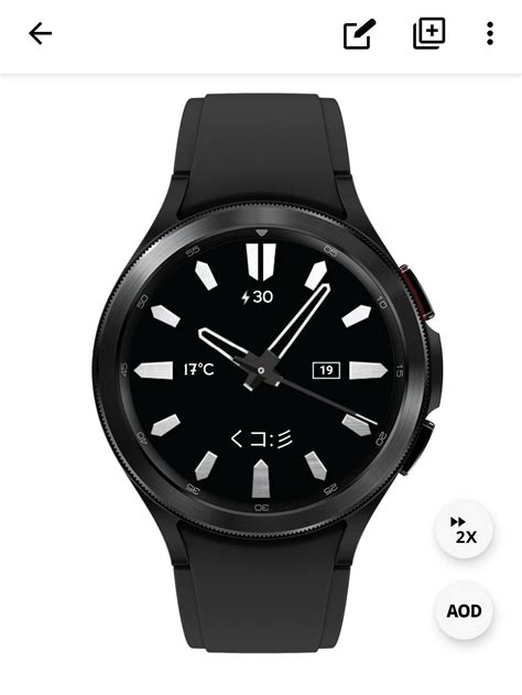 Made A Minimalistic Analog Watch Face For My Gw4 Classic Rgalaxywatch