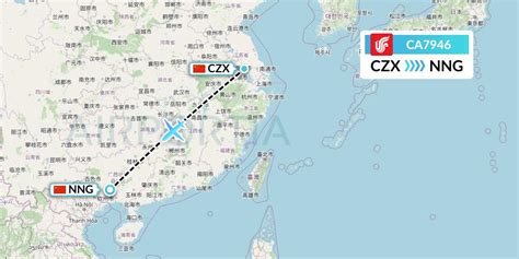 Ca Flight Status Air China Changzhou To Nanning Cca