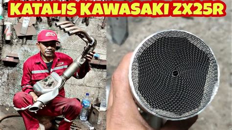 Video Lengkapnya Cara Buang Katalis Motor Sport Kawasaki Ninja Zx R