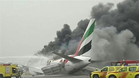 Emirates Boeing 777 Explodes On Dubai Runway After Crash Landing Nbc News