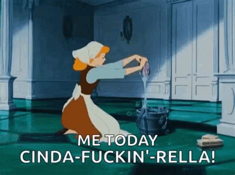 Cinderella Cleaning GIF - Cinderella Cleaning - Discover & Share GIFs