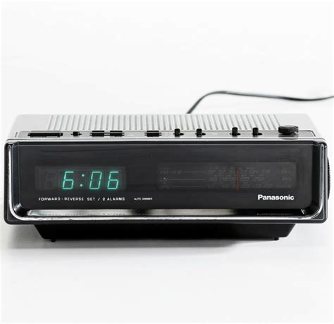 Panasonic Vintage Clock Radio 1981 Vintage Toys For Boys