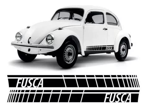 Faixa Lateral Adesivos Volkswagen Fusca Sport Frete Gr Tis