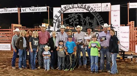 2016 New Mexico Championship Ranch Rodeo Results Working Ranch