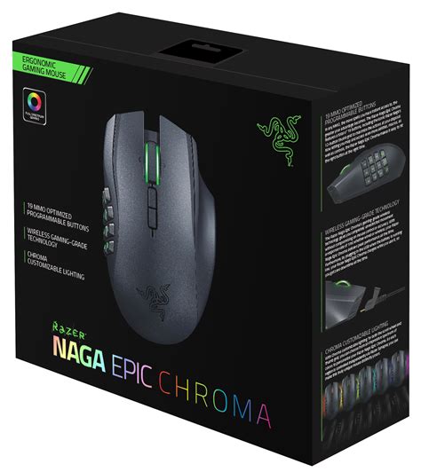 Razer Naga Epic Chroma Wired/Wireless MMO Gaming Mouse Review – Capsule ...