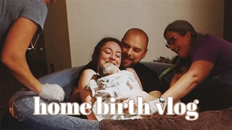 Home Birth Vlog First Time Mom Positive Home Water Birth Youtube