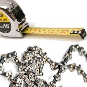 Chainsaw Chain Sizes Chart: Chains Explained