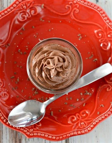 Easy Chocolate Mousse 3 Ingredient Creations By Kara