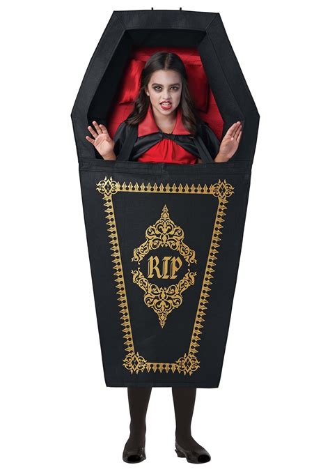 Vampire Girl In Coffin