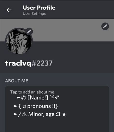 Discord About Me Ideas No Credits Needed Discord Ideas Bio