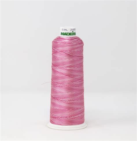 910 2051 5500 Yard Cone Of 40 Weight Pink Ombre Rayon Machine