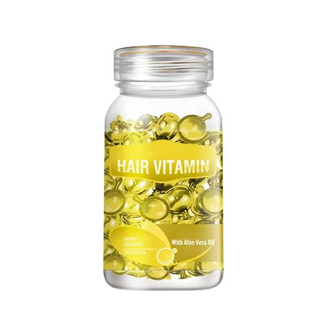 Hair Oil 30 Capsules Hair Oil With For Split Ends Keratin Hair Deep Moisturizing Conditioner