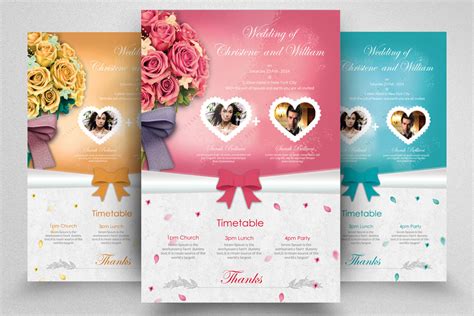 Wedding Invitation Flyer Template By Designhub | TheHungryJPEG