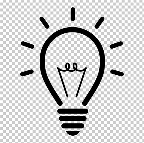 Incandescent Light Bulb Computer Icons Lamp Png Clipart Angle Black