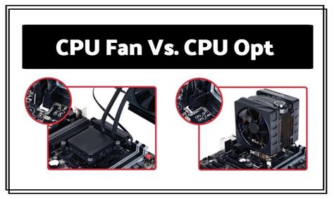 Cpu Fan Vs Cpu Opt Differences And Best Uses Explained