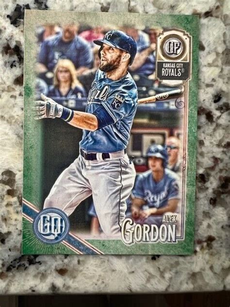 2018 TOPPS GYPSY QUEEN GREEN PARALLEL CARD KANSAS CITY ROYALS ALEX