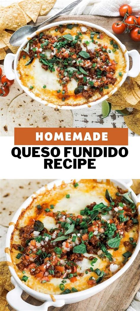 You Will Love This Authentic Homemade Queso Fundido Recipe Featuring