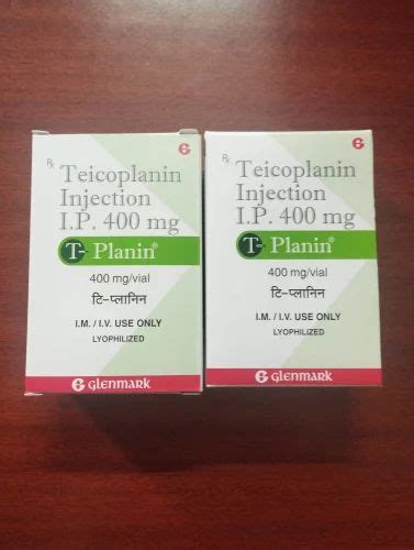 T Planin Teicoplanin Injection I P Mg At Rs Piece