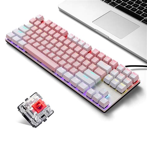 Iblancod Keyboard Mechanical Wired Mechanical Metal Wired Mechanical