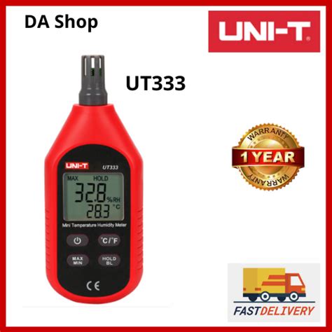 Uni T Ut Mini Temperature Humidity Meter Lazada