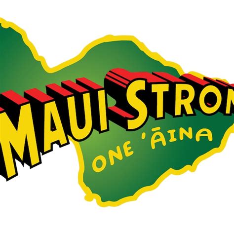 Maui Strong Sticker - Etsy