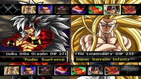 Dbz Bt3 ISO AF Goku Dios Dragón Poder Supremo Vs Goku ssj infinito